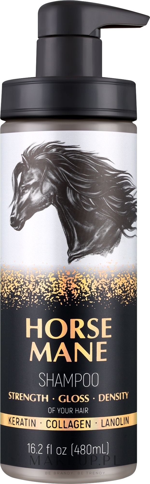 Szampon do włosów - Horse Mane Strength Gloss Density Shampoo — Zdjęcie 480 ml