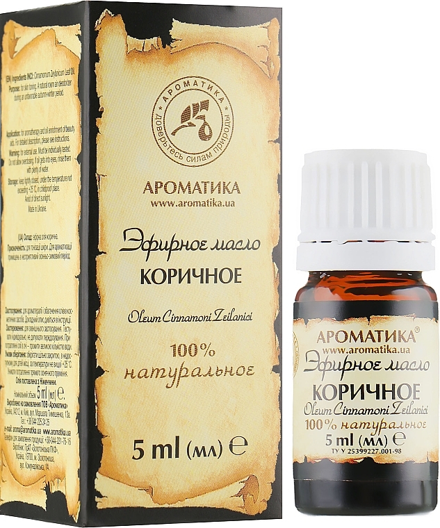 Olejek cynamonowy - Aromatika — Zdjęcie N2