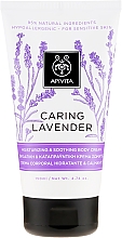 Kup Nawilżający krem kojący do wrażliwej skóry Lawenda - Apivita Caring Lavender Hydrating Soothing Body Lotion