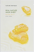 Kup Maseczka do twarzy z ekstraktem z mleczka pszczelego - Nature Republic Real Nature Mask Sheet Royal Jelly