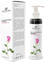 Kup Szampon pobudzający wzrost włosów Róża bułgarska - Hristina Cosmetics Bulgarian Rose Hair Growth Accelerating Shampoo