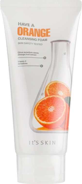 Oczyszczająca pianka do twarzy z pomarańczą - It's Skin Have A Orange Cleansing Foam — Zdjęcie N1