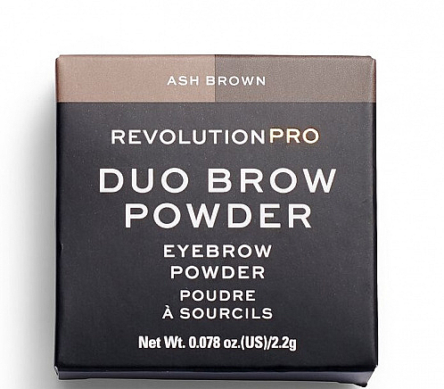 Podwójny cień do brwi - Revolution PRO Duo Eyebrow Powder — Zdjęcie N1
