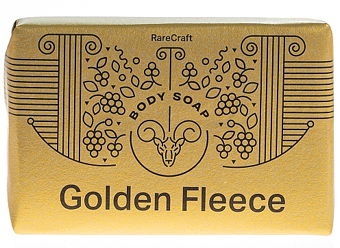 Mydło do ciała Złoty Polar - RareCraft Golden Fleece Body Soap — Zdjęcie N2