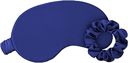 Niebieski komplet do spania w prezentowym etui Relax Time - MAKEUP Gift Set Blue Sleep Mask, Scrunchie, Ear Plugs — Zdjęcie N2