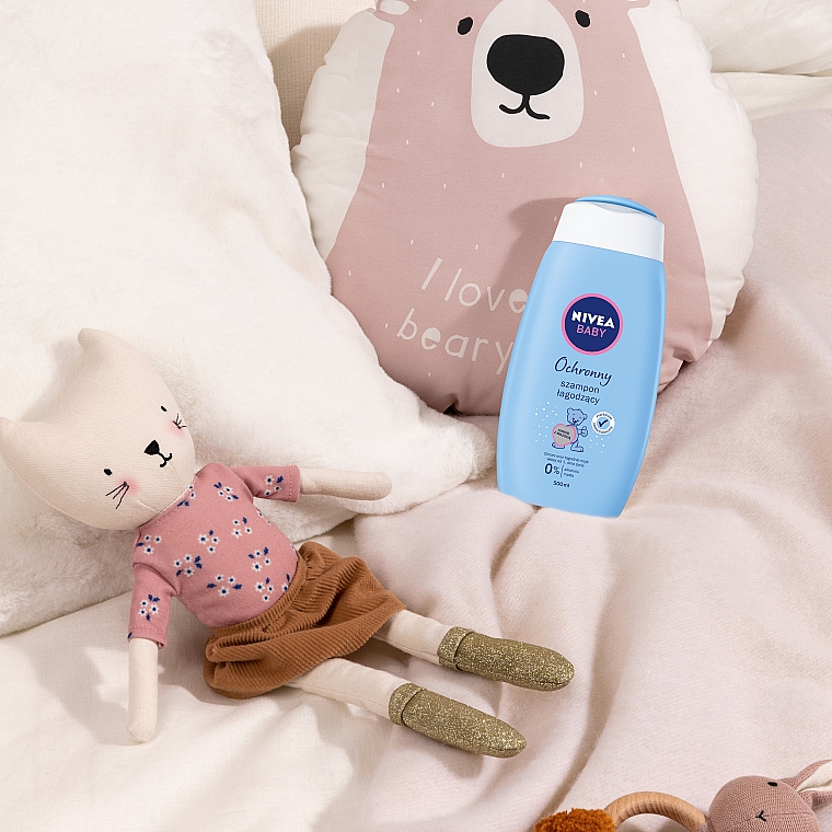 Delikatny szampon łagodzący dla dzieci i niemowląt - NIVEA BABY Mild Shampoo — Zdjęcie N3