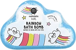 Kula do kąpieli Tęczowa chmurka - Nailmatic Rainbow Bath Bomb — Zdjęcie N1