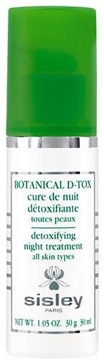 Kuracja na noc o działaniu detoksykującym - Sisley Botanical D-TOX