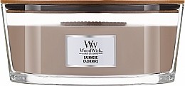 Świeca zapachowa w szkle - Woodwick Cashmere Scented Candle — Zdjęcie N2