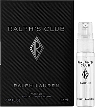 Ralph Lauren Ralph's Club Parfum - Perfumy (próbka) — Zdjęcie N1