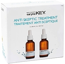 Zestaw - Saryna Key Anti Skeptic Treatment Kit (h/ser/2x30ml) — Zdjęcie N1