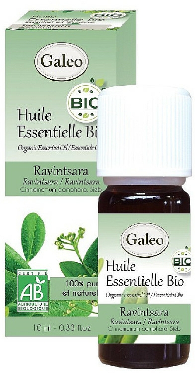 Olejek eteryczny z cynamonowca kamforowego - Galeo Organic Essential Oil Ravintsara — Zdjęcie N1
