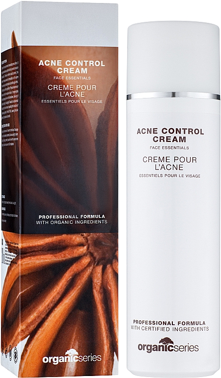 Krem do cery trądzikowej - Organic Series Acne Control Cream — Zdjęcie N4