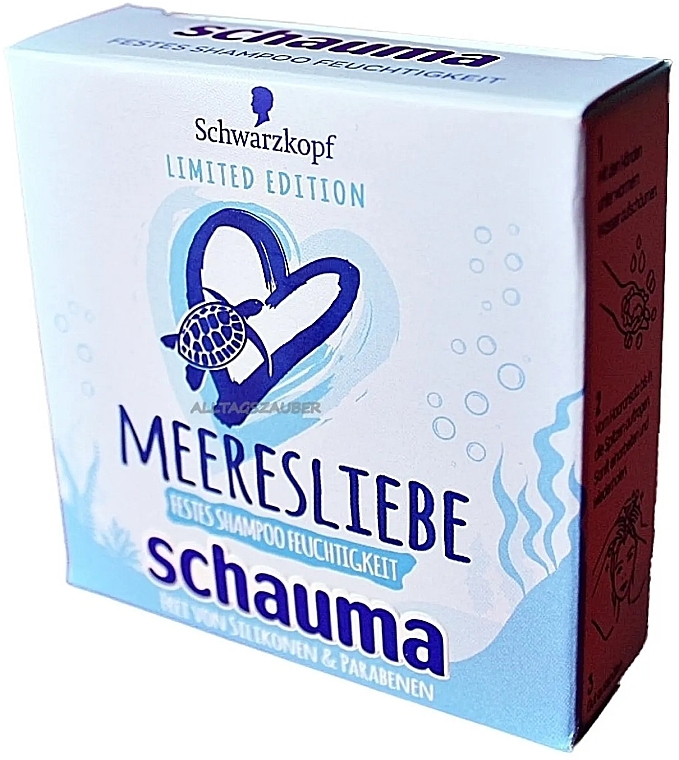 Szampon do włosów w kostce - Schauma Meresliebe Shampoo Limited Edition — Zdjęcie N1