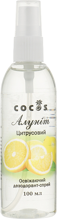 Cytrusowy dezodorant w sprayu Alunite - Cocos — Zdjęcie N3