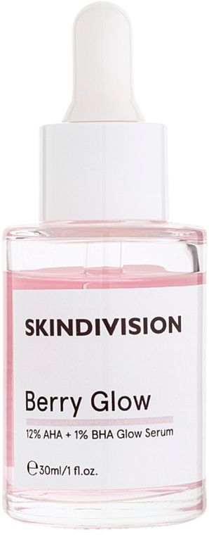 Serum złuszczające do twarzy - SkinDivision Berry Glow — Zdjęcie N1