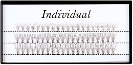 Sztuczne kępki rzęs, 10D 0,07 C Mix 8-10-12 mm - Individual — Zdjęcie N1