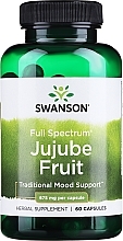 Suplement diety Jujube Fruit, 675 mg - Swanson Full Spectrum Jujube Fruit  — Zdjęcie N1