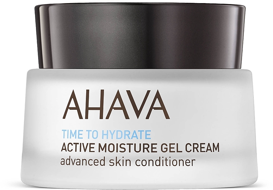 Aktywny żel-krem nawilżający do twarzy - Ahava Time To Hydrate Active Moisture Gel Cream — Zdjęcie N1