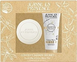 Zestaw - Jeanne en Provence Jasmin Secret (h/cr/75ml + soap/100g) — Zdjęcie N1
