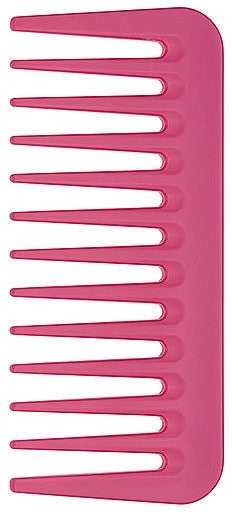 Grzebień 82872, szerokie zęby, różowy - Janeke Mini Supercomb Wide Teeth Pink Fluo — Zdjęcie N1