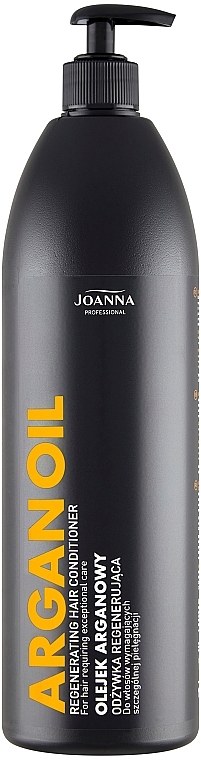 Regenerująca odżywka do włosów suchych i zniszczonych Olej arganowy - Joanna Professional — Zdjęcie N2