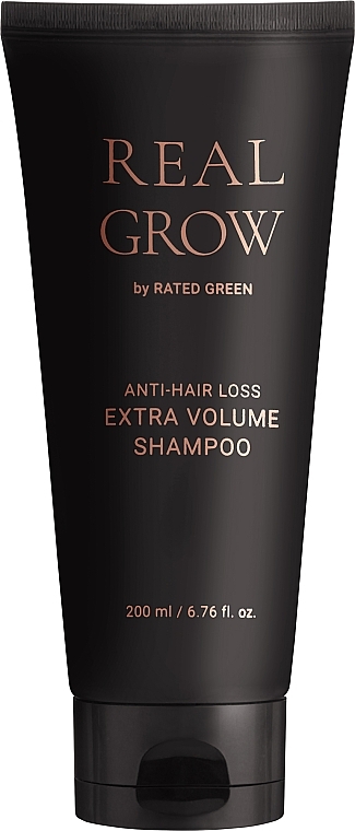Szampon zwiększający objętość i przeciw wypadaniu włosów - Rated Green Real Grow Anti Hair Loss Extra Volume Shampoo