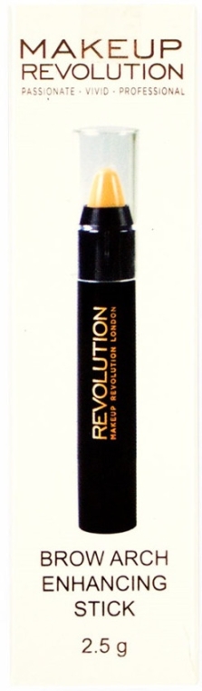 Korektor w kredce podkreślający kształt brwi - Makeup Revolution Brow Arch Enhancing Stick — Zdjęcie N2