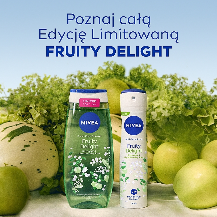 Żel pod prysznic - NIVEA Fresh Care Shower Fruity Delight Limited Edition — Zdjęcie N7