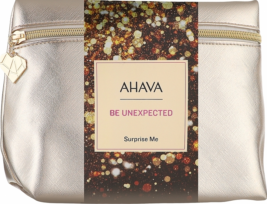 Zestaw - Ahava Be Unexpected Surprise Me Gift Set (f/cr/50ml + f/sser/30ml + eye/cr/15ml + pouch) — Zdjęcie N1