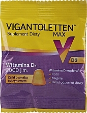 PREZENT! Suplement diety z witaminą D3 - Vigantoletten Max 2000 ME — Zdjęcie N1