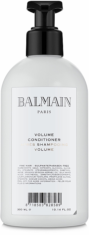 Zestaw do pielęgnacji włosów - Balmain Paris Hair Couture Volume Care Set (shm 300 ml + cond 300 ml + spray 200 ml) — Zdjęcie N3