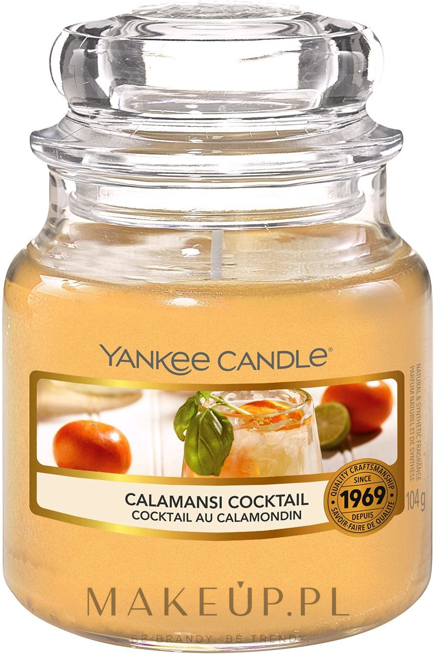 Świeca zapachowa w słoiku - Yankee Candle Calamansi Cocktail — Zdjęcie 104 g