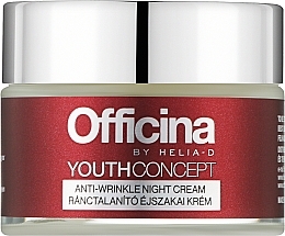 Przeciwzmarszczkowy krem do twarzy na noc - Helia-D Officina Youth Concept Anti-Wrinkle Night Cream — Zdjęcie N2