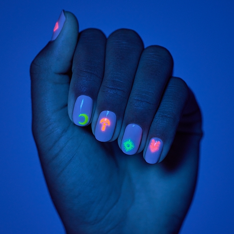 Naklejki na paznokcie - Essence Neon Vibes Nail Art Stickers — Zdjęcie N5