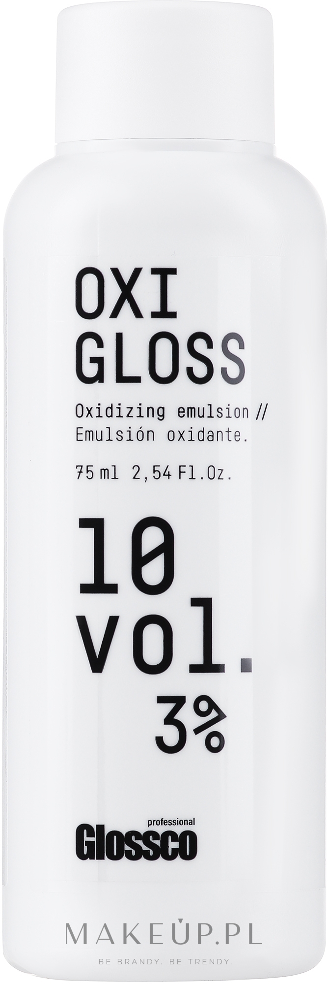 Utleniacz do włosów - Glossco Color Oxigloss 10 Vol  — Zdjęcie 75 ml