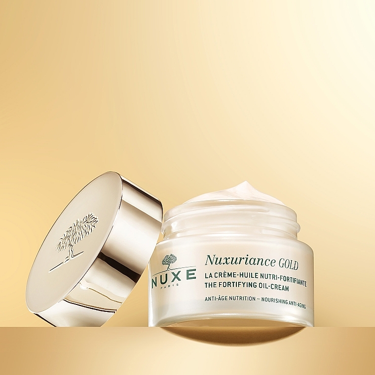 Ultraodżywczy olejkowy krem do twarzy - Nuxe Nuxuriance GOLD Nutri-Fortifying Oil-Cream — Zdjęcie N3