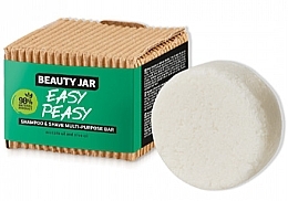 Kup PRZECENA! Kostka myjąca do włosów i golenia - Beauty Jar Easy Peasy Shampoo & Shave Multi-Purpose Bar *