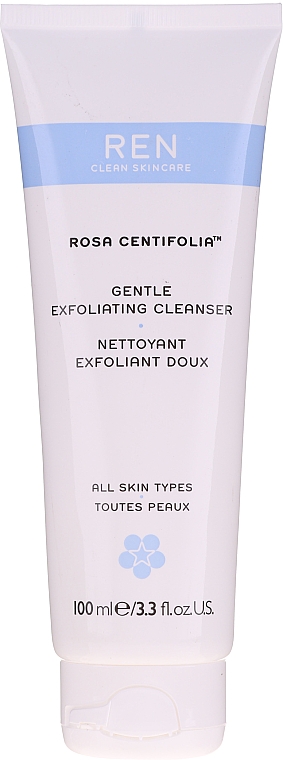 Delikatny eksfloliant - REN Rosa Centifolia Gentle Exfoliating Cleanser — Zdjęcie N2