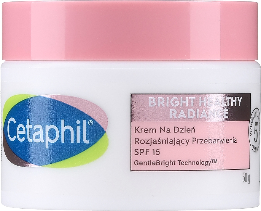 Krem na dzień na przebarwienia SPF 15 - Cetaphil Bright Healthy Radiance Face Day Cream SPF15 — Zdjęcie N1