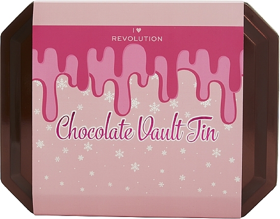 PRZECENA! Zestaw do makijażu, 13 produktów - I Heart Revolution Chocolate Vault Tin Gift Set * — Zdjęcie N2