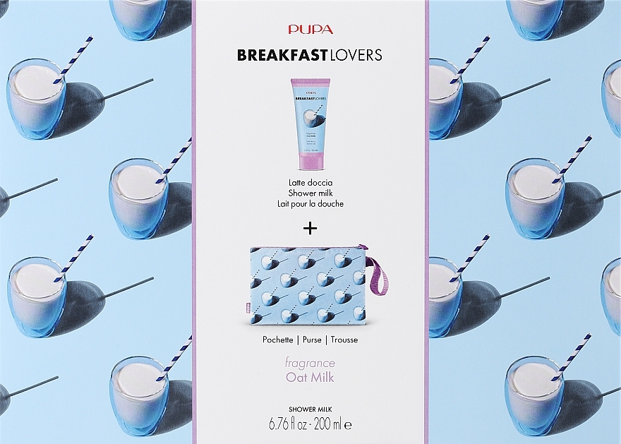 Zestaw - Pupa Breakfast Lovers (sh/milk/200ml + cosm bag/1pc) — Zdjęcie N1