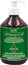 PRZECENA! Olej do masażu z olejem z oliwek - Eco U Olive Oil Massage Oil * — Zdjęcie N3