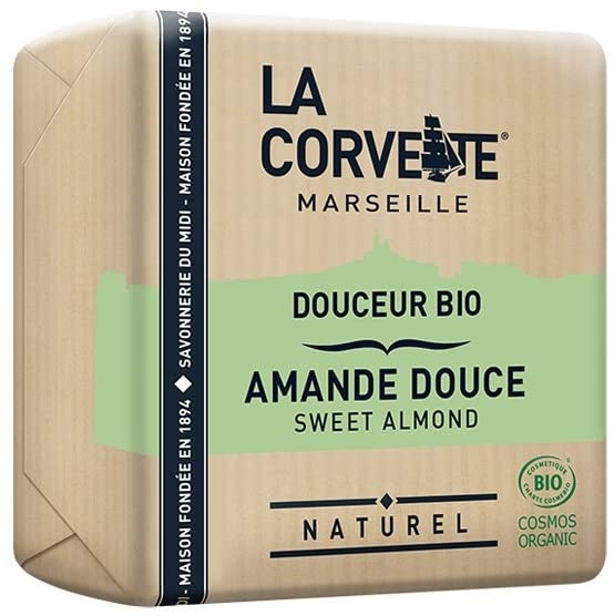 Organiczne mydło, Słodkie migdały - La Corvette Sweet Almond Soap — Zdjęcie N2