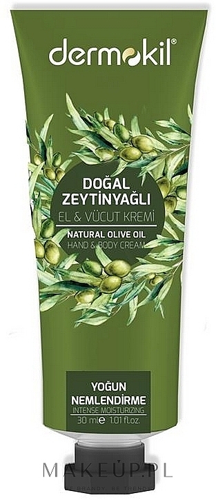 PREZENT! Krem do rąk i ciała z oliwą z oliwek - Dermokil Body Hand Cream — Zdjęcie N1