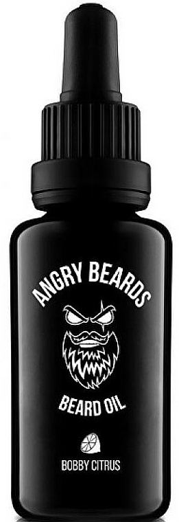 Olejek do brody - Angry Beards Bobby Citrus Beard Oil — Zdjęcie N1