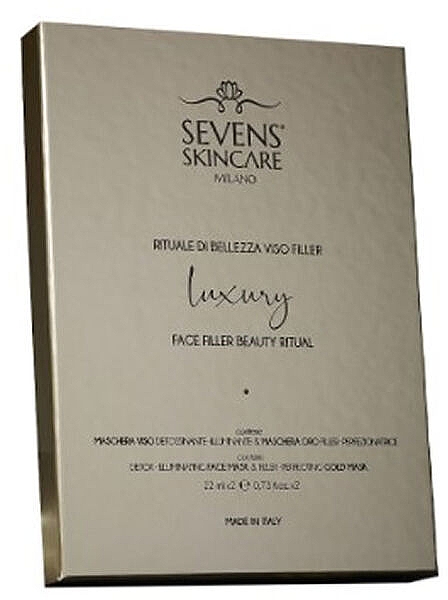Upiększający wypełniacz do twarzy - Sevens Skincare Facial Beauty Ritual — Zdjęcie N1