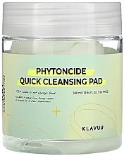 Kup Płatki oczyszczające do twarzy z fitoncydami - Klavuu Phytoncide Quick Cleansing Pad