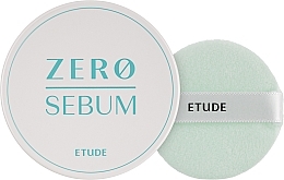 Mineralny matujący sypki puder do twarzy - Etude Zero Sebum Drying Powder — Zdjęcie N2