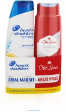 Kup Zestaw - Head & Shoulders Old Spice Original Set (shm/250ml + sham/250ml)